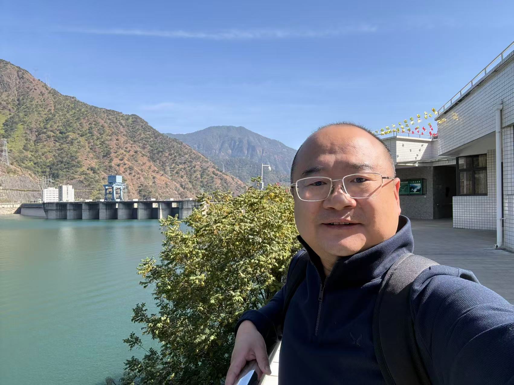 David Peng on site