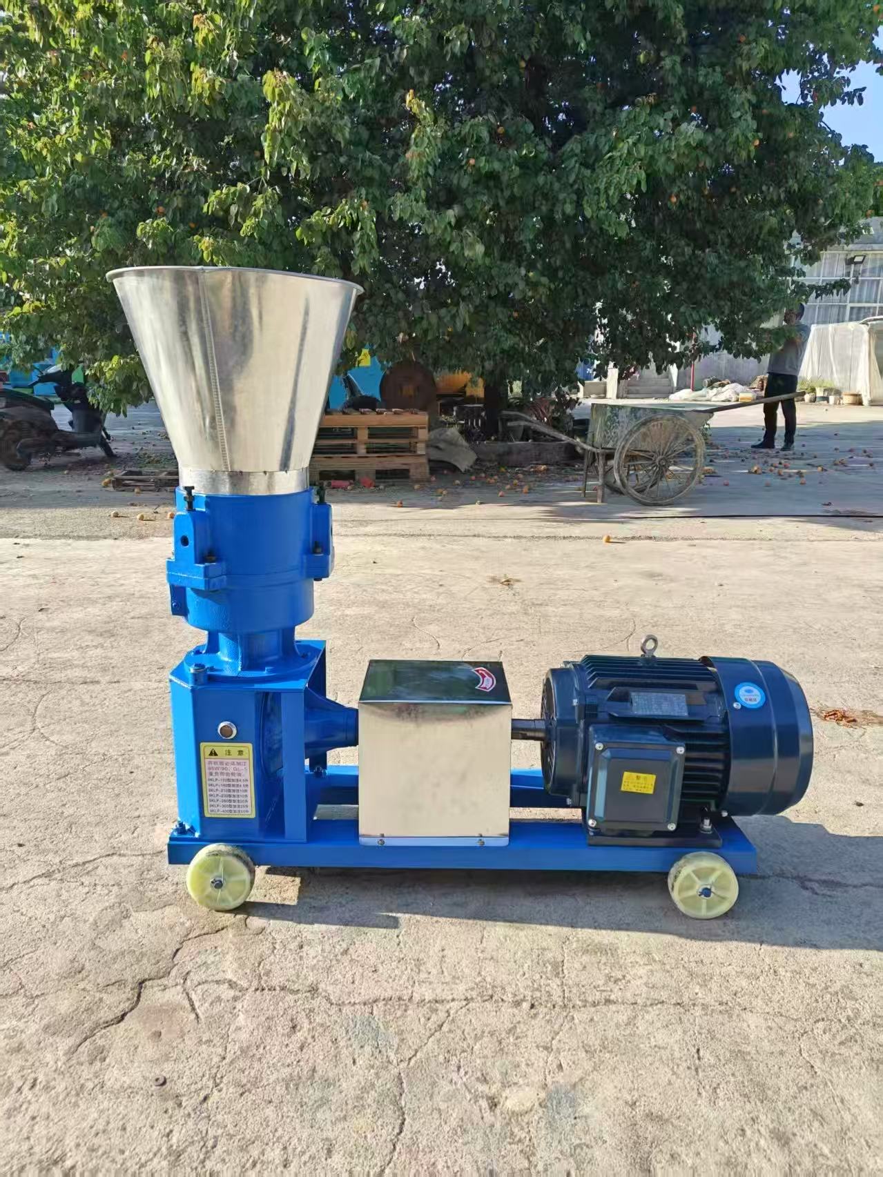 Feed pellet machine